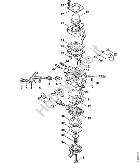 Carburatore C1Q-S176 BT 130 BT 130-Z brand Stihl